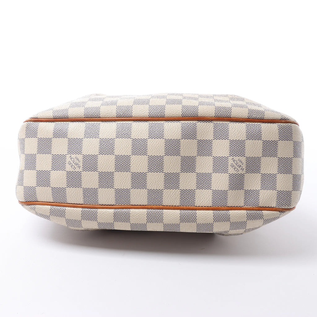 Louis Vuitton Siracusa PM Damier Azur 2Way Crossbody Bag in Beige N41113
