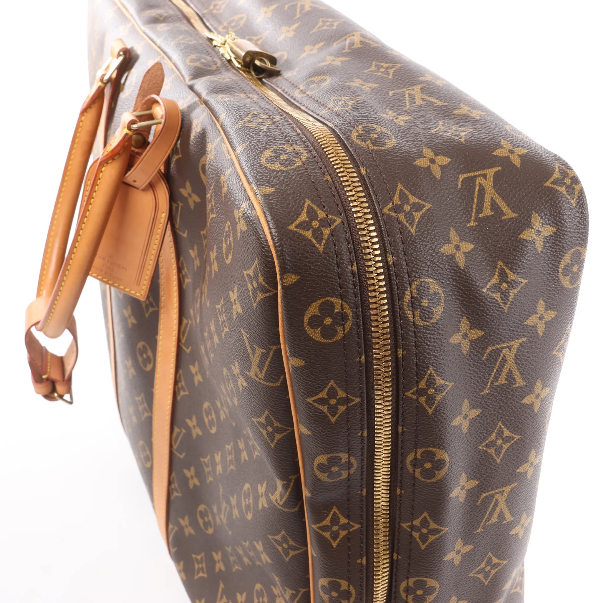 Louis Vuitton Sirius 50 Monogram Canvas Travel Bag in Brown M41406
