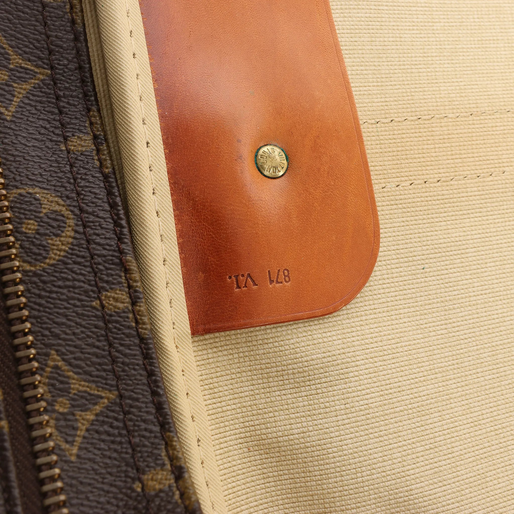 Louis Vuitton Sirius 60 Monogram Canvas Travel Bag in Brown M41402