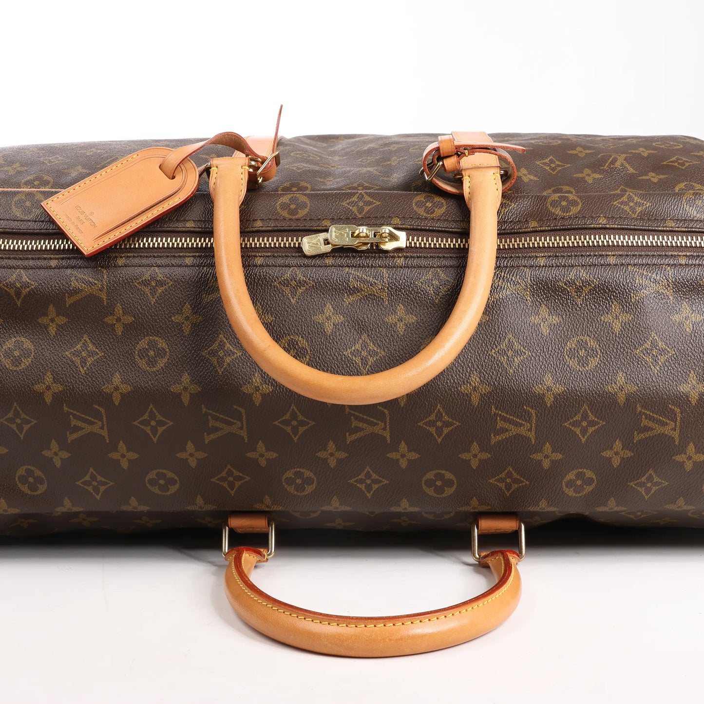 Sac de voyage Louis Vuitton Sirius 65 en toile Monogram marron