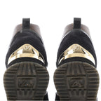 Louis Vuitton Runaway line 21 years Mesh x Leather Sneakers in Black, Size 40 EU