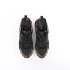 Louis Vuitton Runaway line 21 years Mesh x Leather Sneakers in Black, Size 40 EU