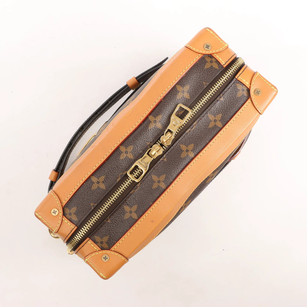 Louis Vuitton Soft Trunk Monogram Canvas Crossbody Bag in Brown M44660