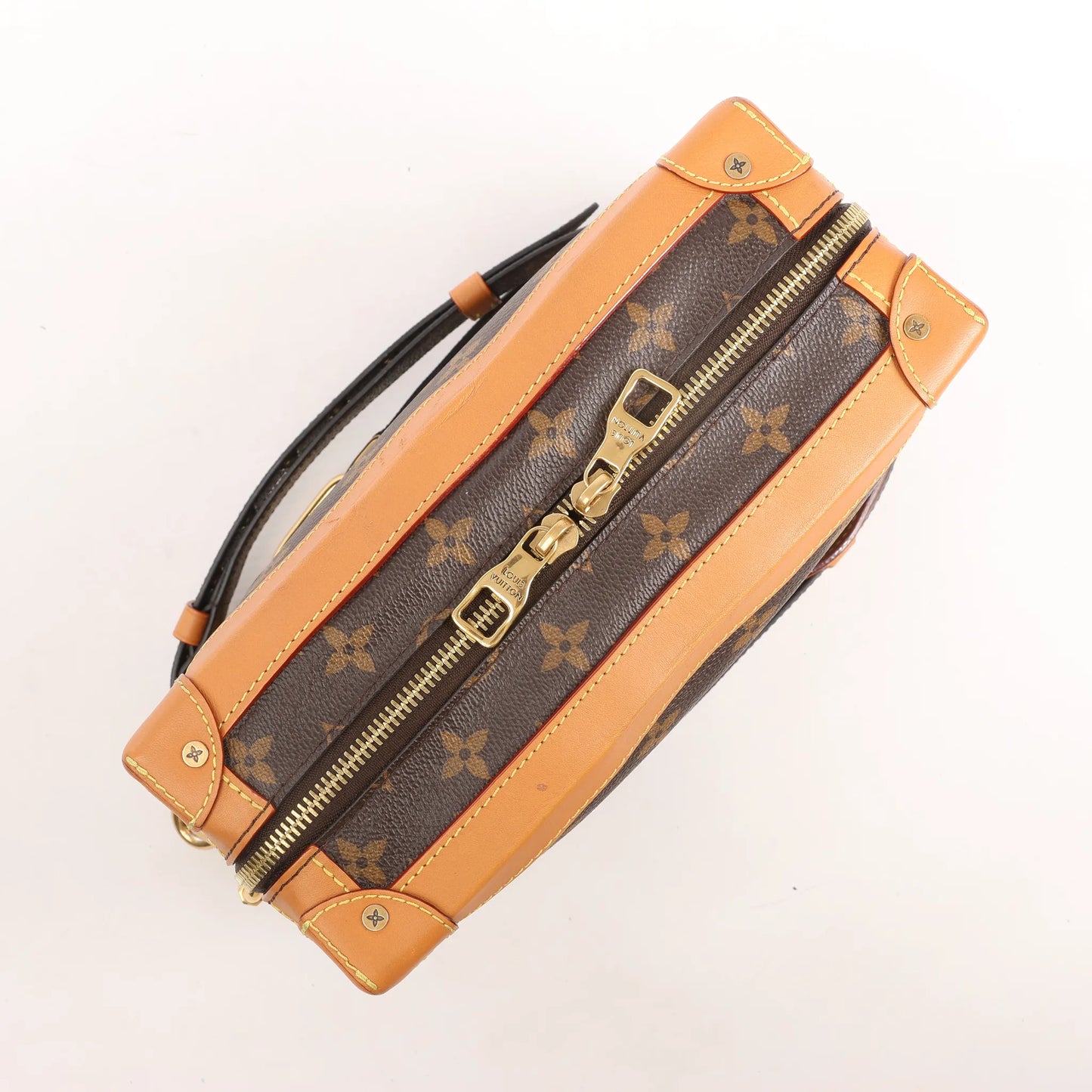 Louis Vuitton Soft Trunk Monogram Canvas Crossbody Bag in Brown M44660