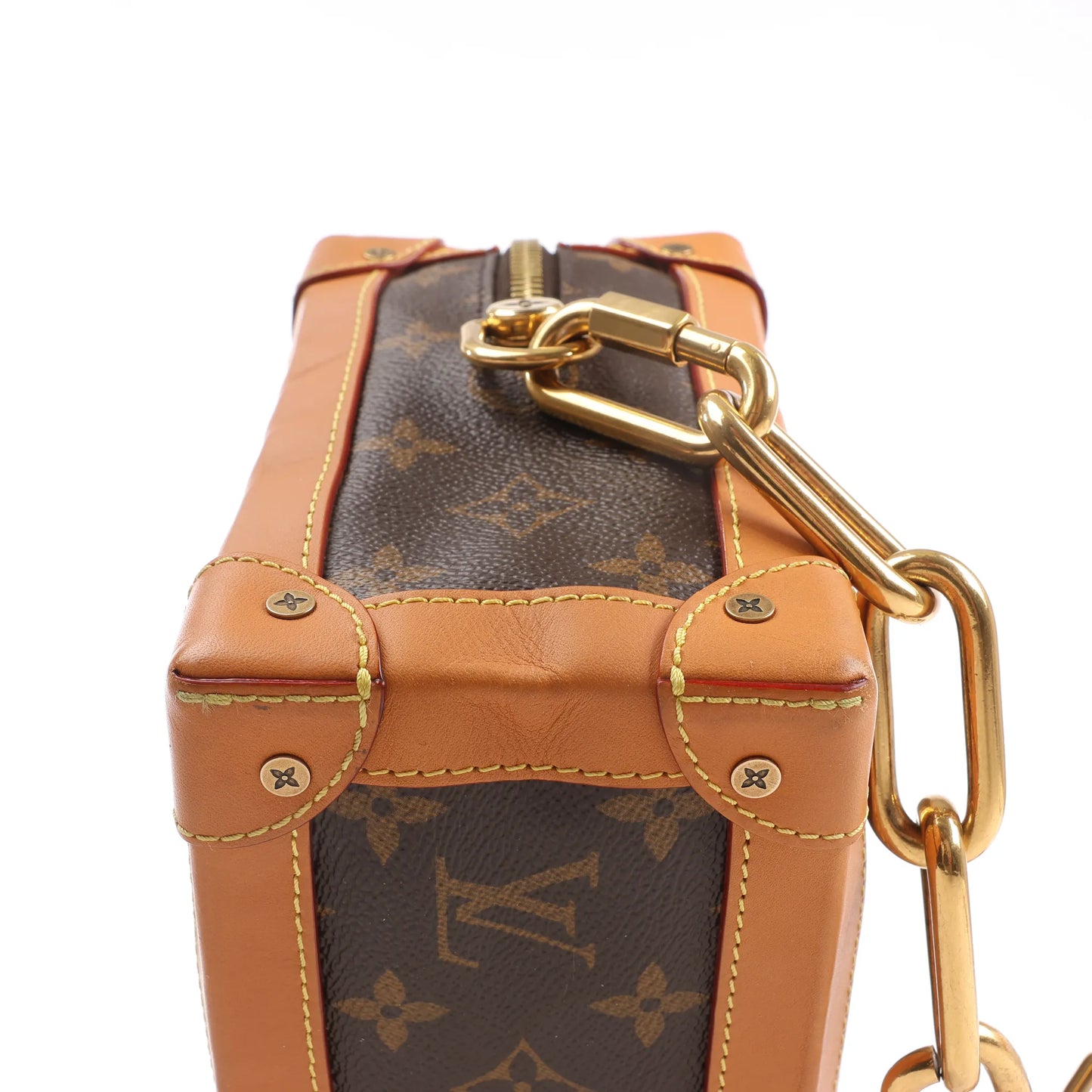 Louis Vuitton Soft Trunk Monogram Canvas Crossbody Bag in Brown M44660
