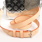 Louis Vuitton Soft Trunk Monogram Canvas Crossbody Bag in Silver M45885