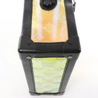 Louis Vuitton Soft Trunk Monogram Prism Crossbody Bag in Black x Holographic M55932