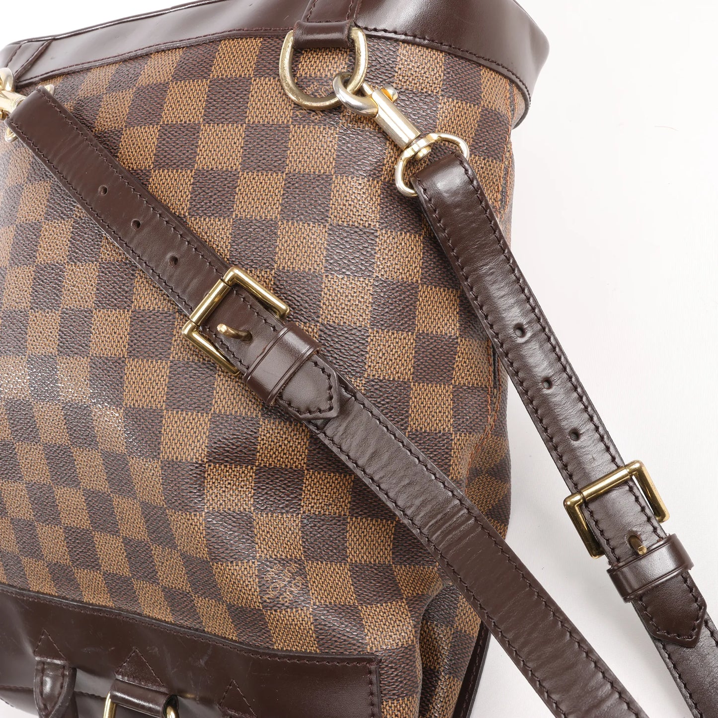 Louis Vuitton Soho Damier Ebene Backpack in Brown N51132
