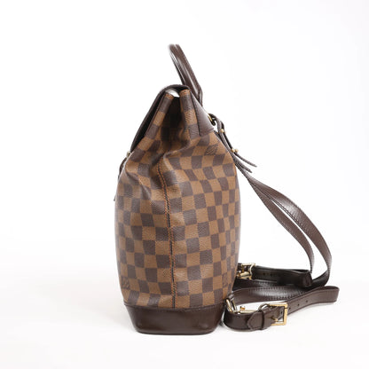 Louis Vuitton Soho Damier Ebene Backpack in Brown N51132
