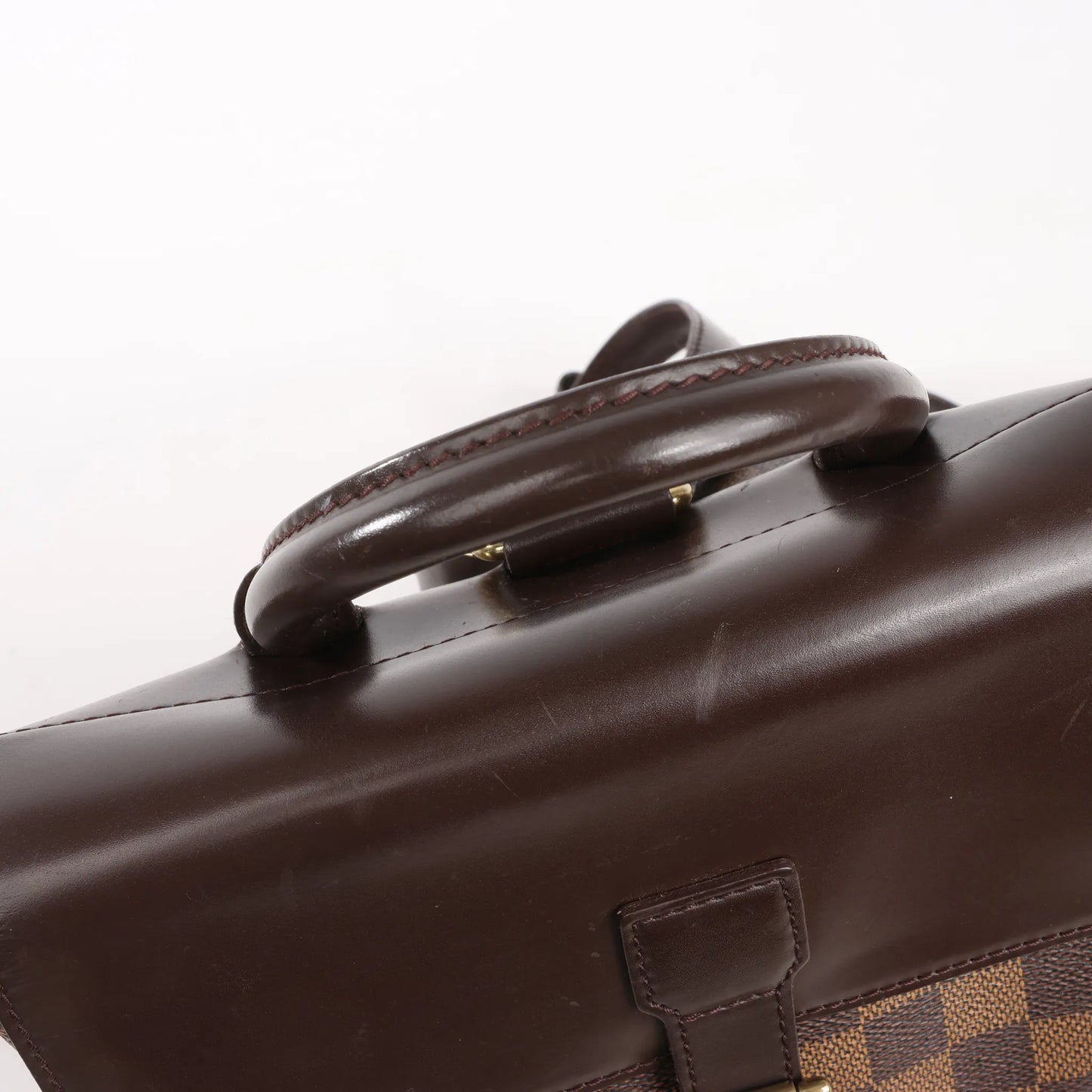 Louis Vuitton Soho Damier Ebene Backpack in Brown N51132