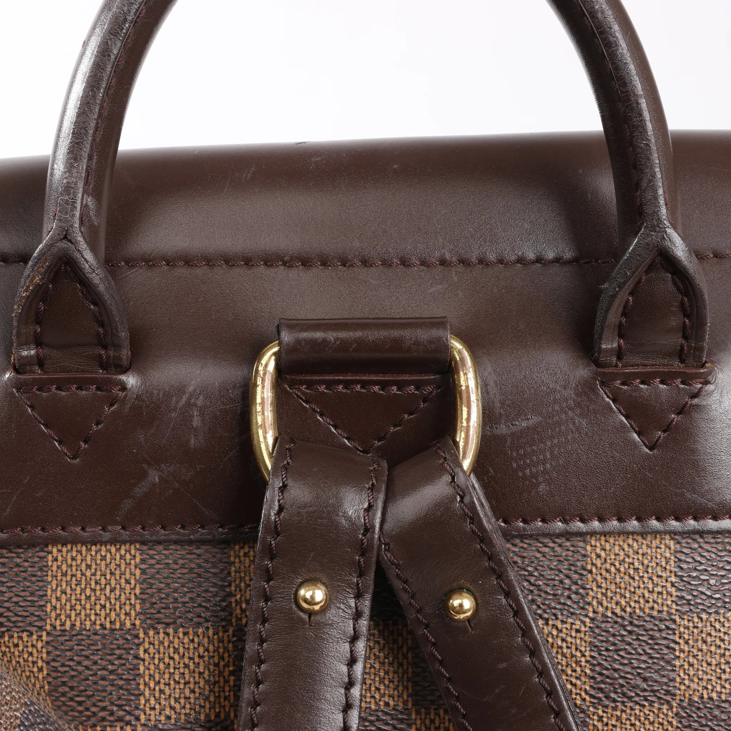 Louis Vuitton Soho Damier Ebene Backpack in Brown N51132