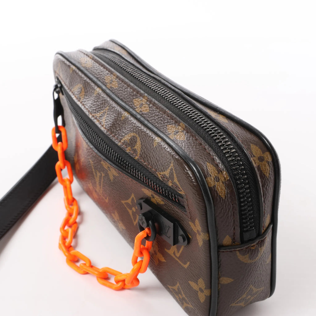 Louis Vuitton Solar Ray Pochette Volga Monogram Clutch in Brown M44482
