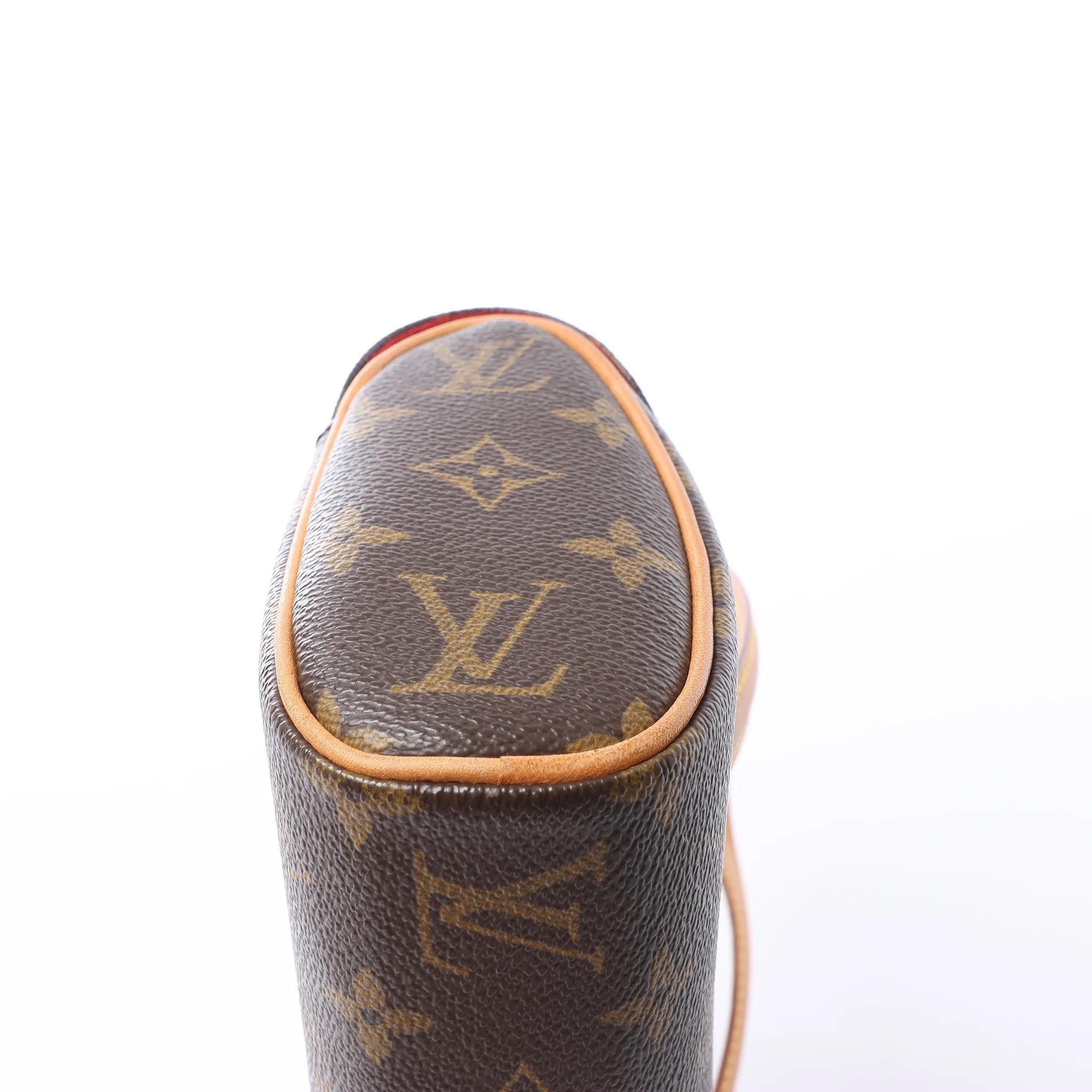Louis Vuitton Sonatine Monogram Canvas Handbag in Brown M51902