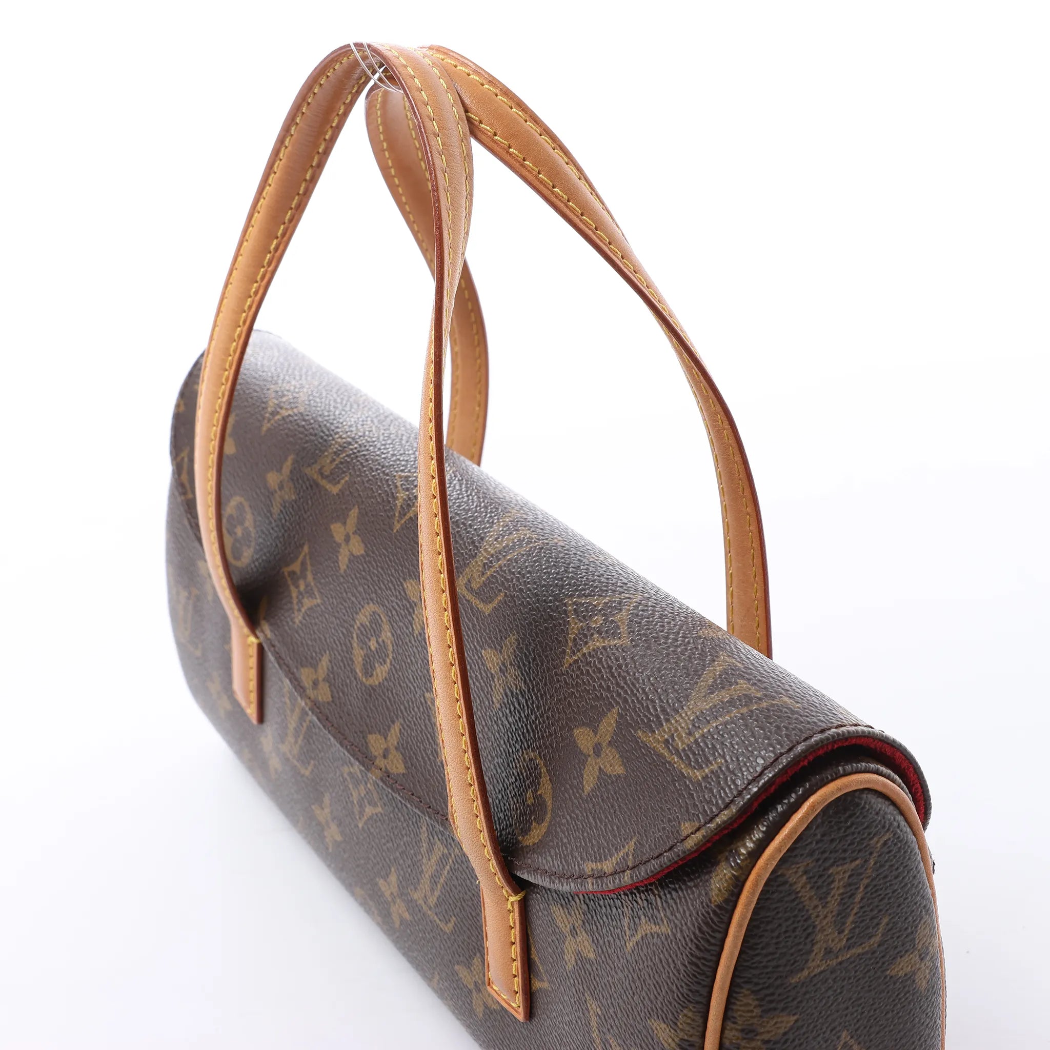Louis Vuitton Sonatine Monogram Canvas Handbag in Brown M51902