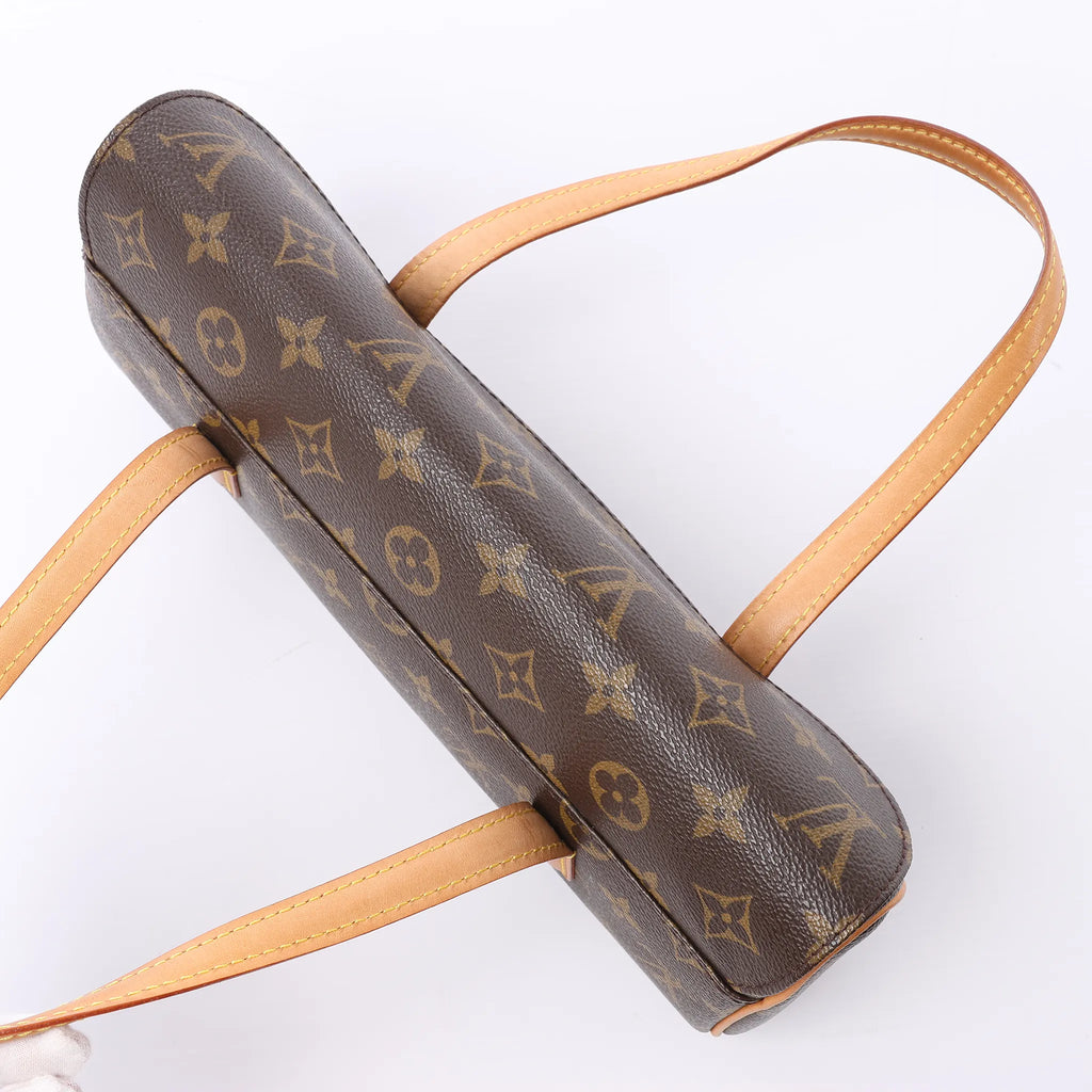 Louis Vuitton Sonatine Monogram Canvas Handbag in Brown M51902