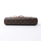 Louis Vuitton Sonatine Monogram Canvas Handbag in Brown M51902
