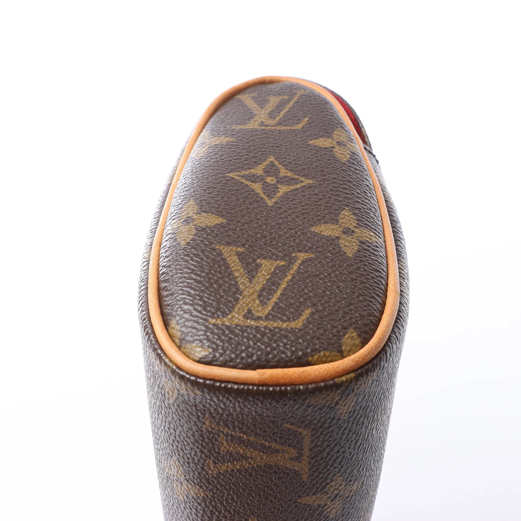 Louis Vuitton Sonatine Monogram Canvas Handbag in Brown M51902