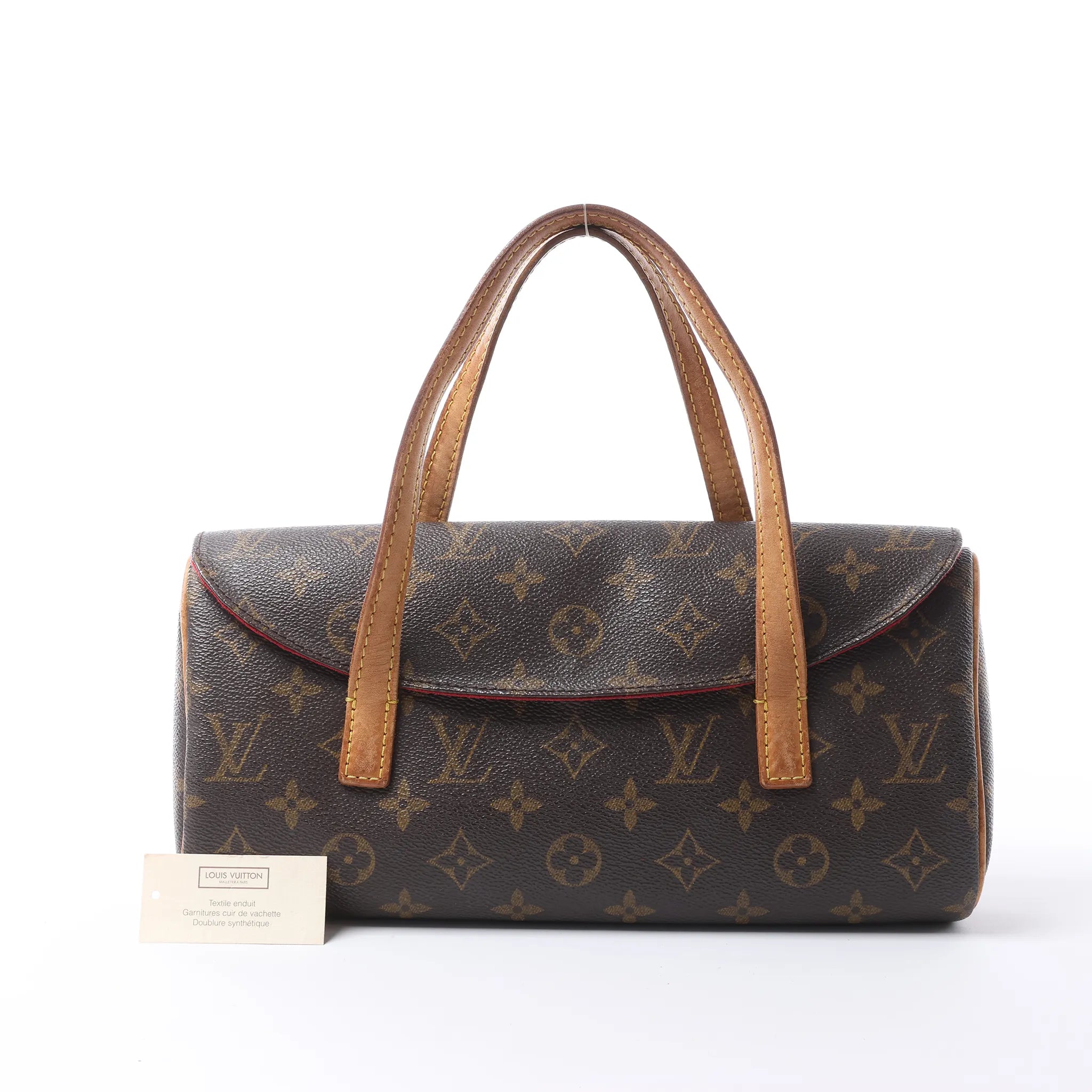 Louis Vuitton Sonatine Monogram Canvas Handbag in Brown M51902