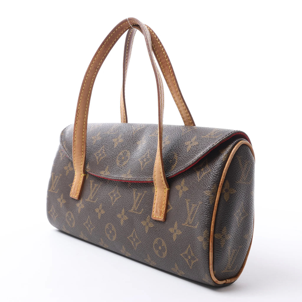 Louis Vuitton Sonatine Monogram Canvas Handbag in Brown M51902