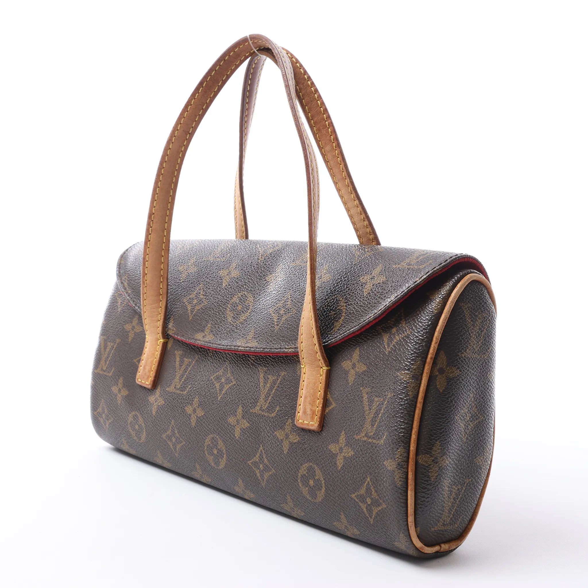 Louis Vuitton Sonatine Monogram Canvas Handbag in Brown M51902