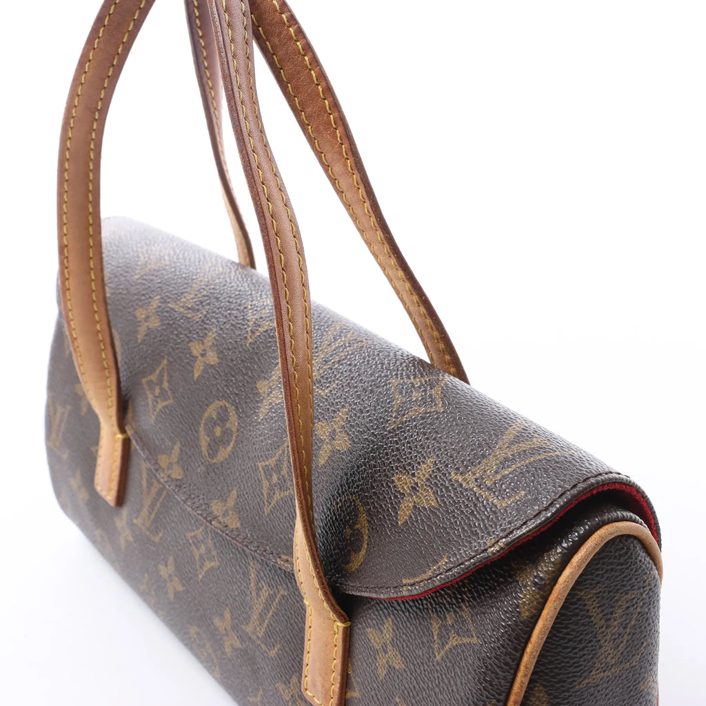 Louis Vuitton Sonatine Monogram Canvas Handbag in Brown M51902
