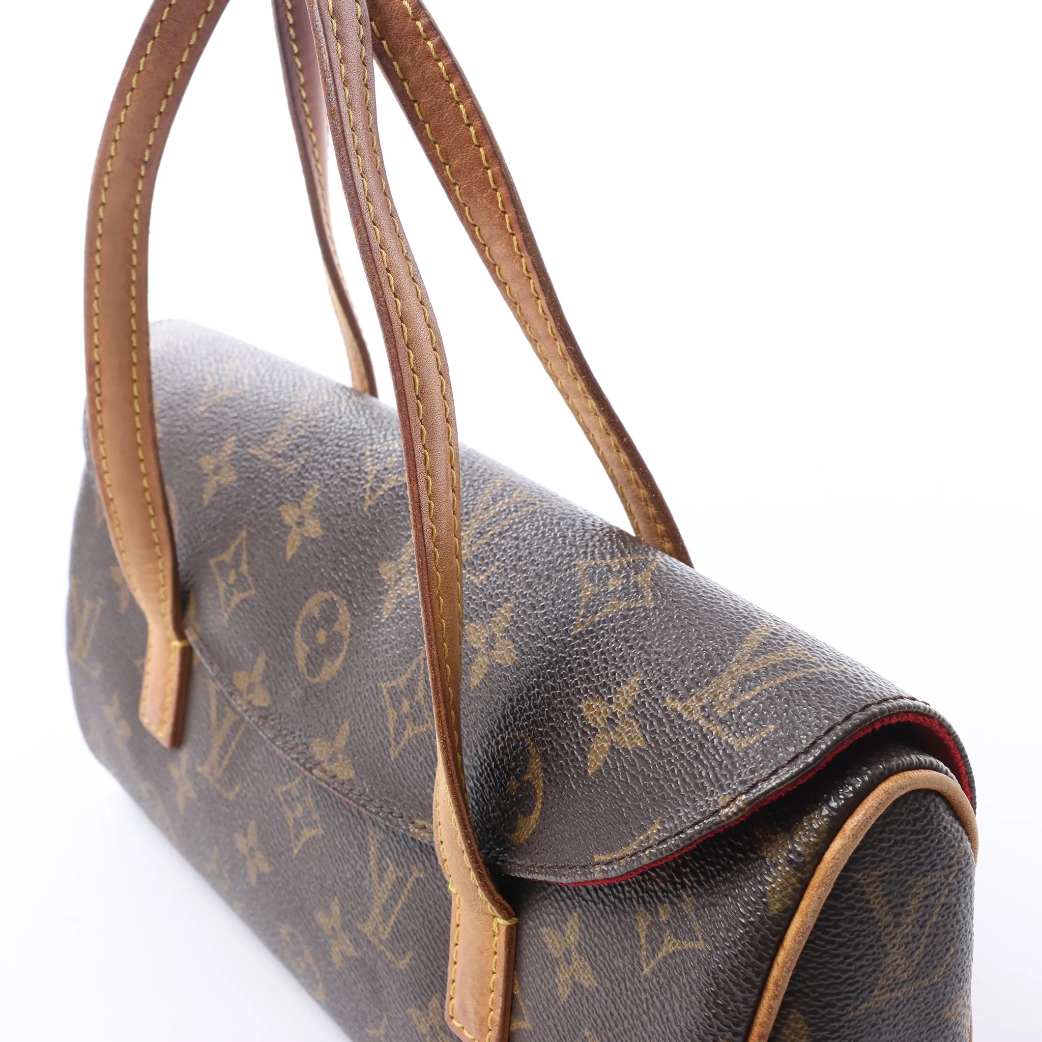 Louis Vuitton Sonatine Monogram Canvas Handbag in Brown M51902