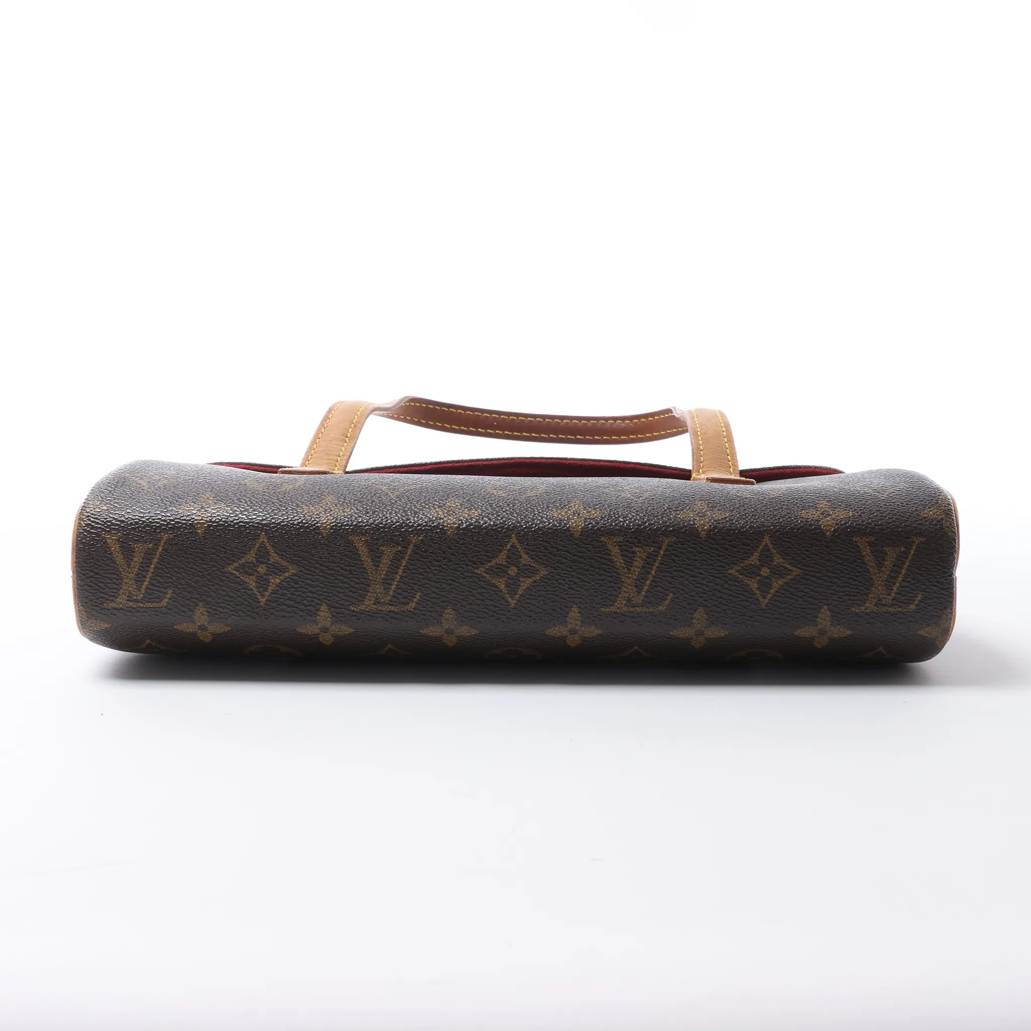 Louis Vuitton Sonatine Monogram Canvas Handbag in Brown M51902