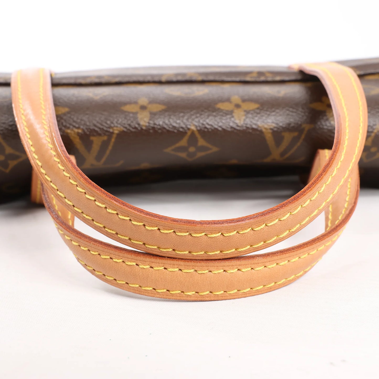 Louis Vuitton Monogram Canvas Sonatine Shoulder Bag in Brown M51902