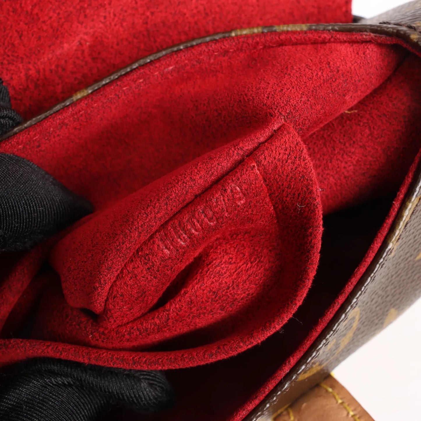 Louis Vuitton Monogram Canvas Sonatine Shoulder Bag in Brown M51902