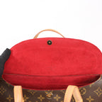 Louis Vuitton Monogram Canvas Sonatine Shoulder Bag in Brown M51902