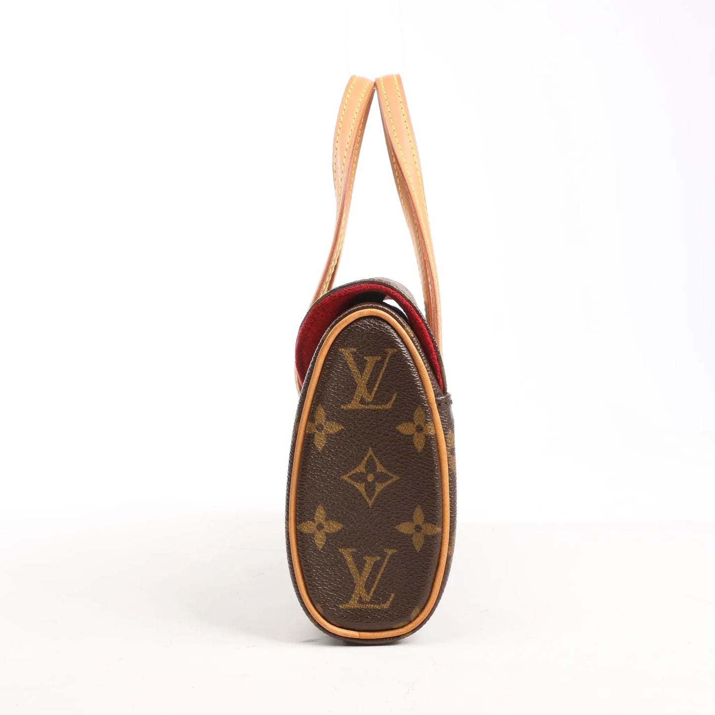 Louis Vuitton Monogram Canvas Sonatine Shoulder Bag in Brown M51902