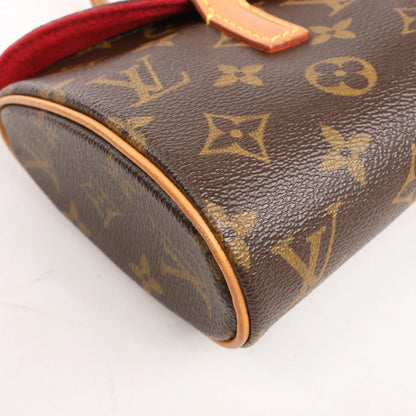 Louis Vuitton Monogram Canvas Sonatine Shoulder Bag in Brown M51902