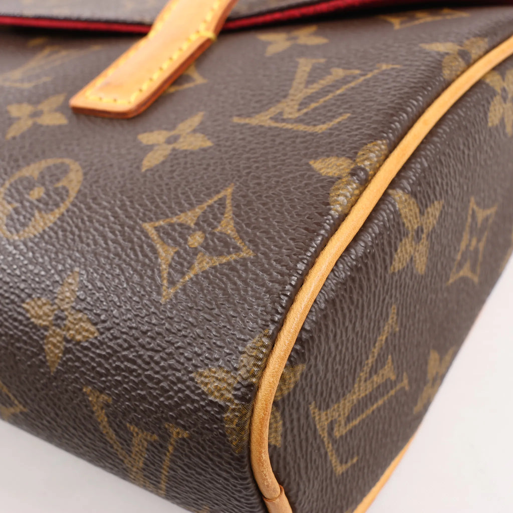 Louis Vuitton Monogram Canvas Sonatine Shoulder Bag M51902