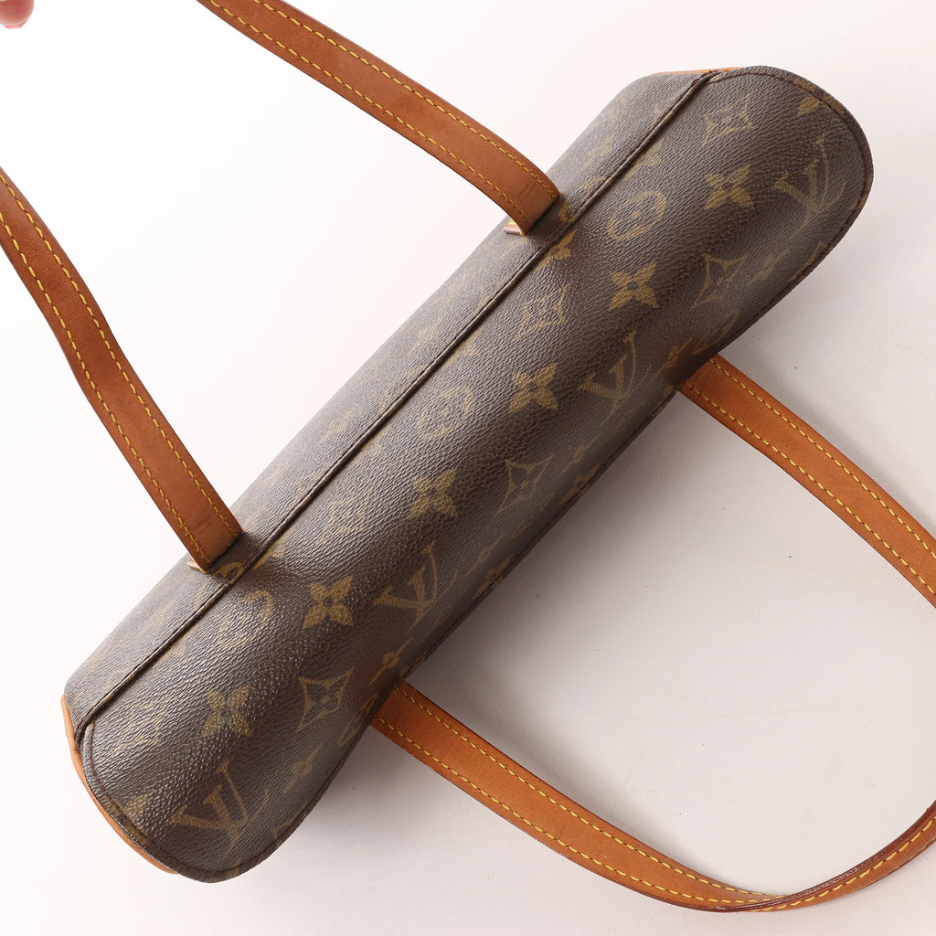 Louis Vuitton Sonatine Monogram Canvas Handbag in Brown M51902