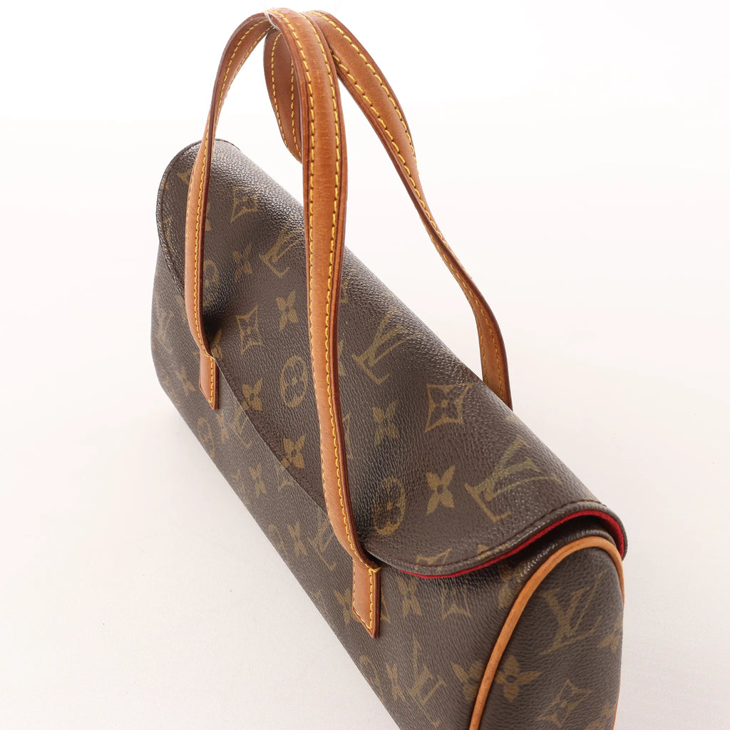 Louis Vuitton Sonatine Monogram Canvas Handbag in Brown M51902