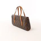 Louis Vuitton Sonatine Monogram Canvas Handbag in Brown M51902