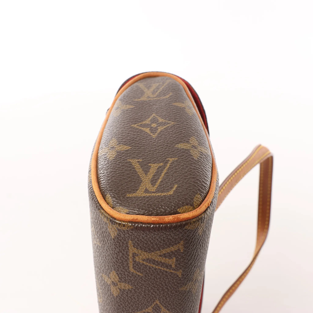 Louis Vuitton Sonatine Monogram Canvas Handbag in Brown M51902