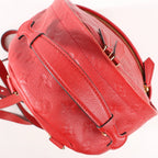 Louis Vuitton Sorbonne Monogram Empreinte Backpack in Red M44015