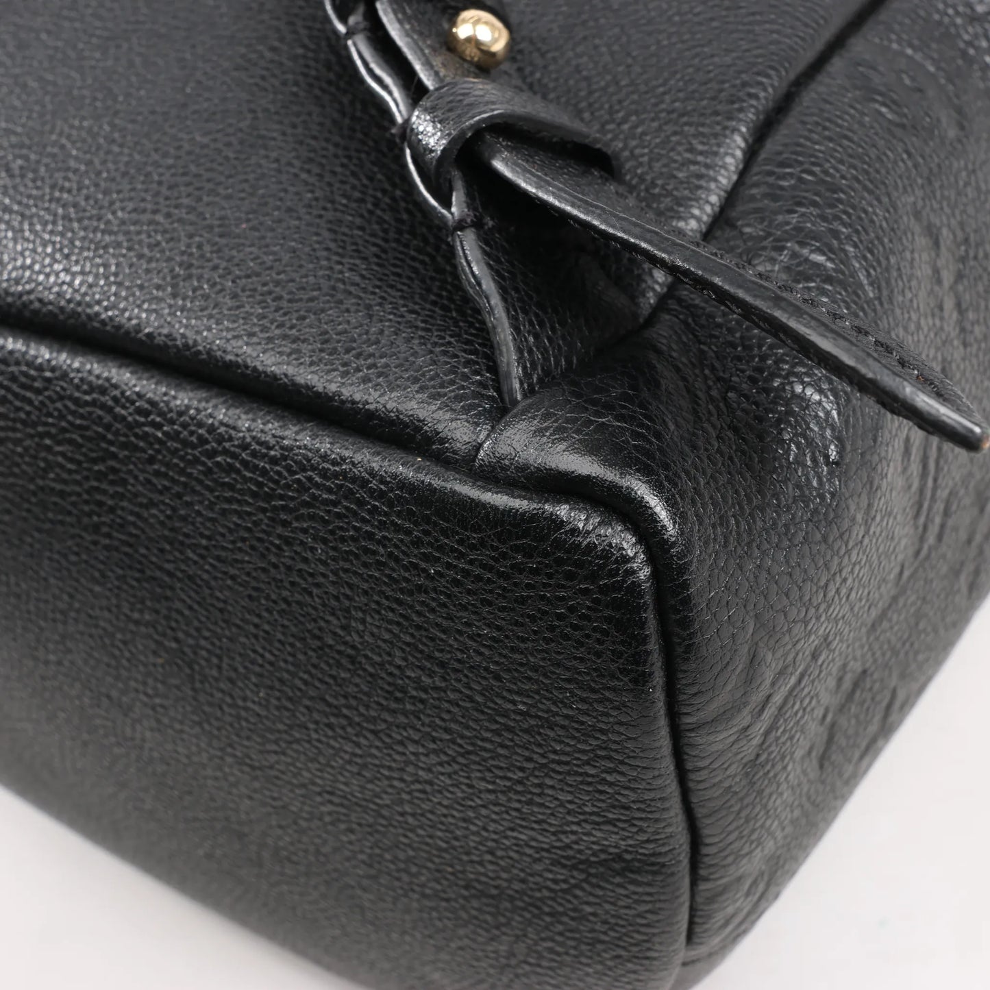 Louis Vuitton Monogram Empreinte Sorbonne Backpack in Black M44016