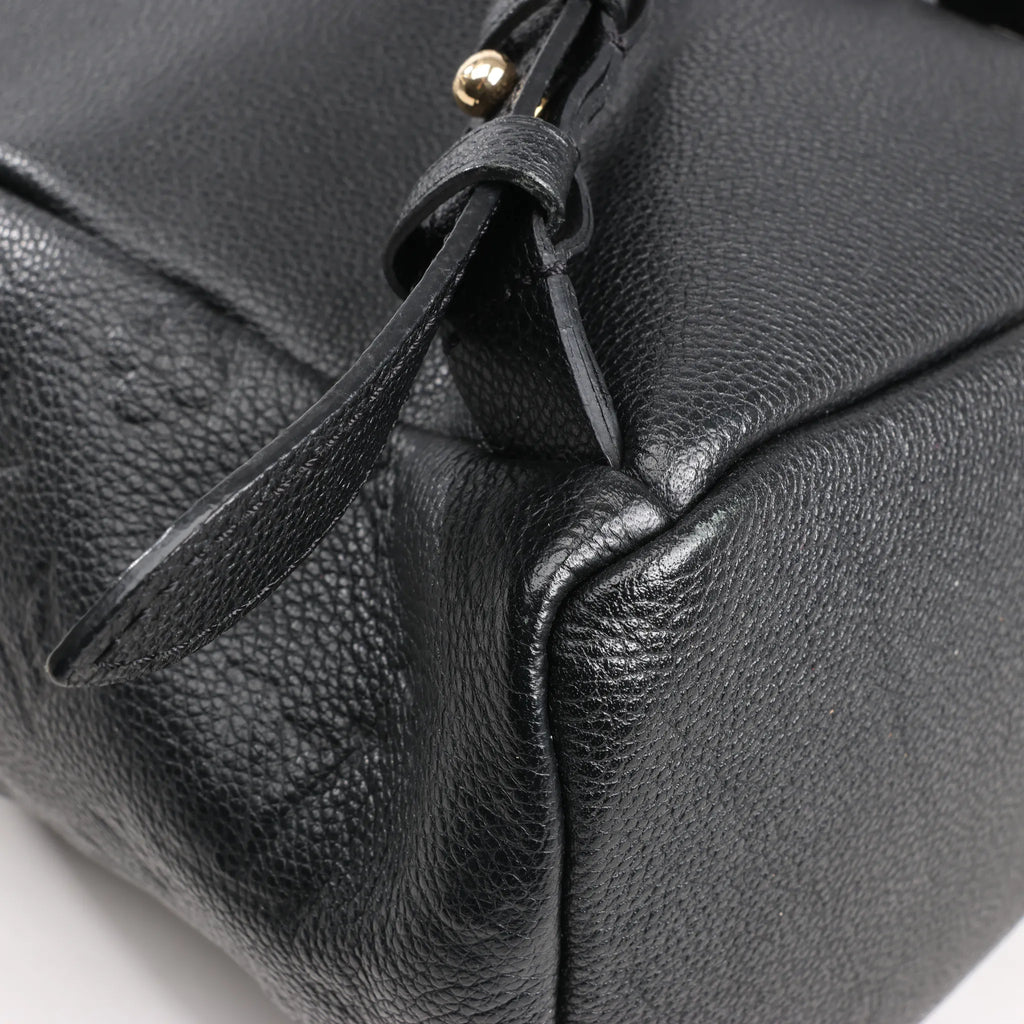 Louis Vuitton Monogram Empreinte Sorbonne Backpack in Black M44016