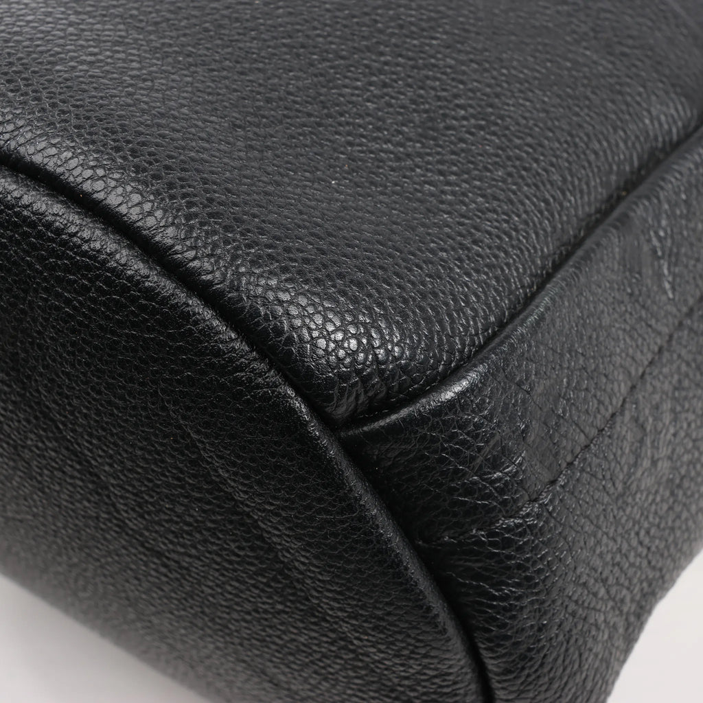 Louis Vuitton Monogram Empreinte Sorbonne Backpack in Black M44016
