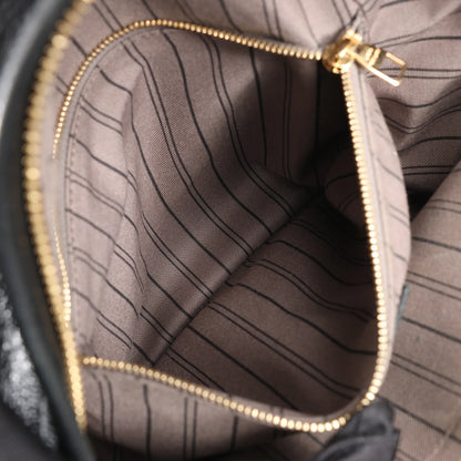 Louis Vuitton Monogram Empreinte Sorbonne Backpack in Black M44016