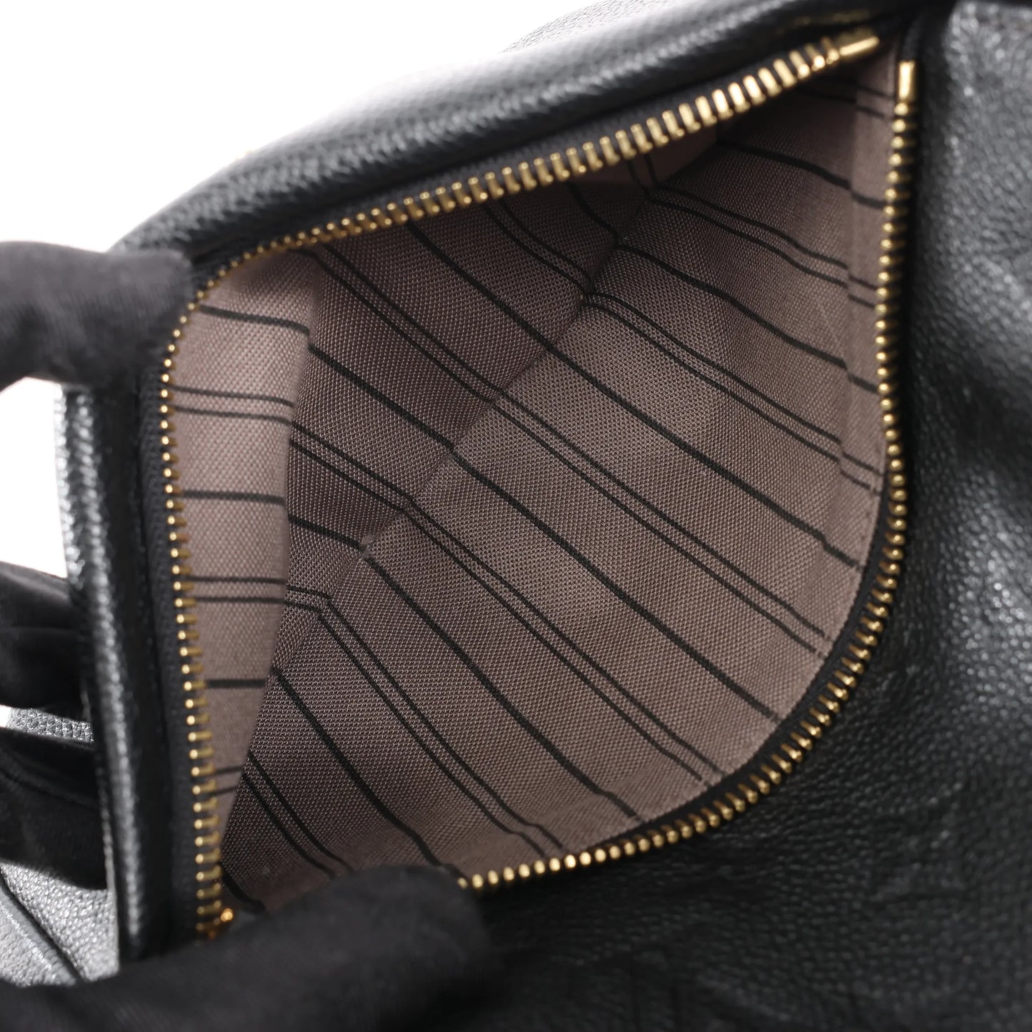 Louis Vuitton Monogram Empreinte Sorbonne Backpack in Black M44016