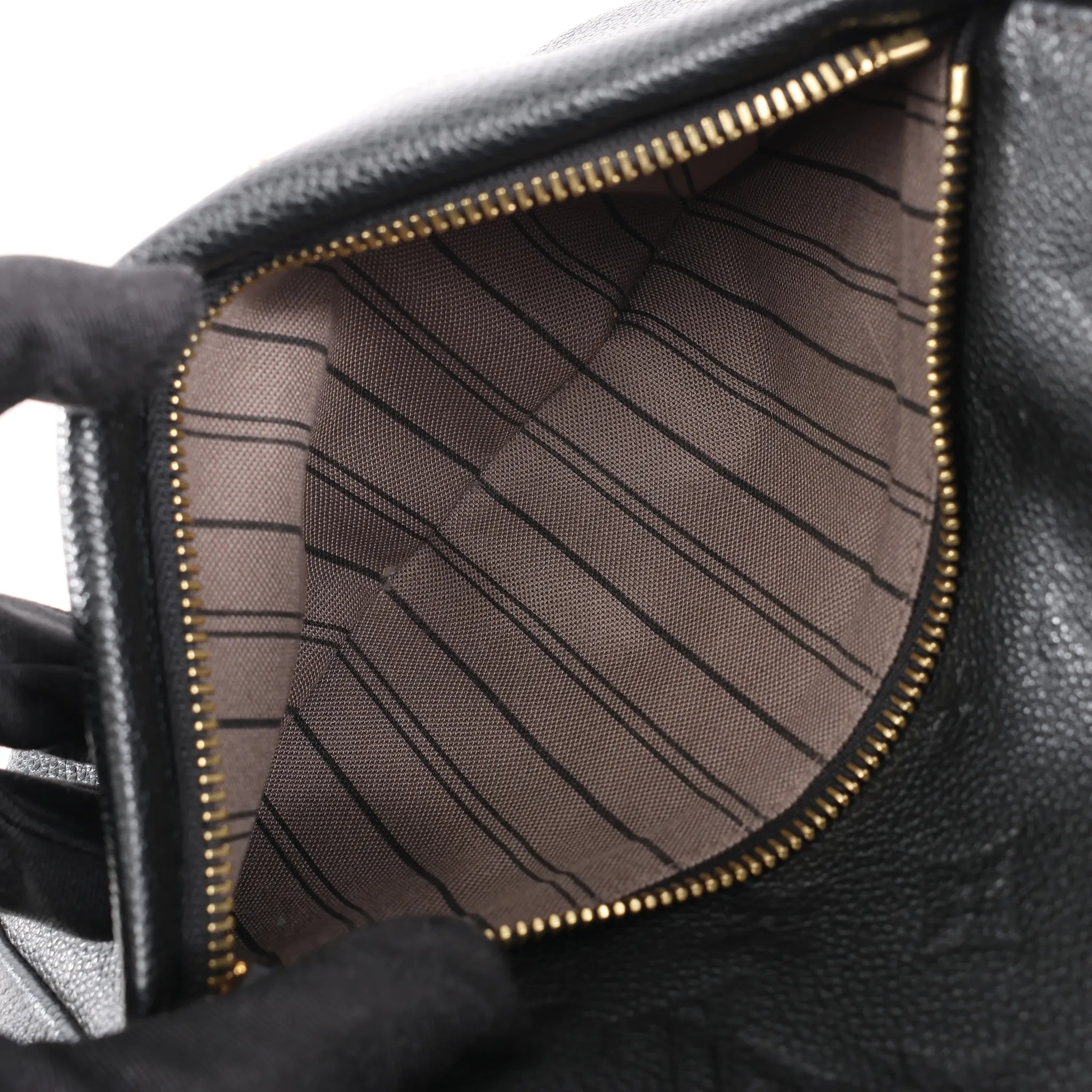 Louis Vuitton Monogram Empreinte Sorbonne Backpack in Black M44016
