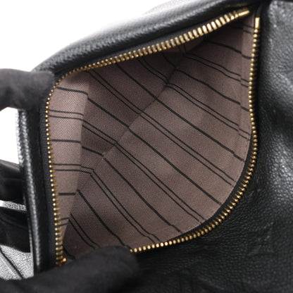 Louis Vuitton Monogram Empreinte Sorbonne Backpack in Black M44016