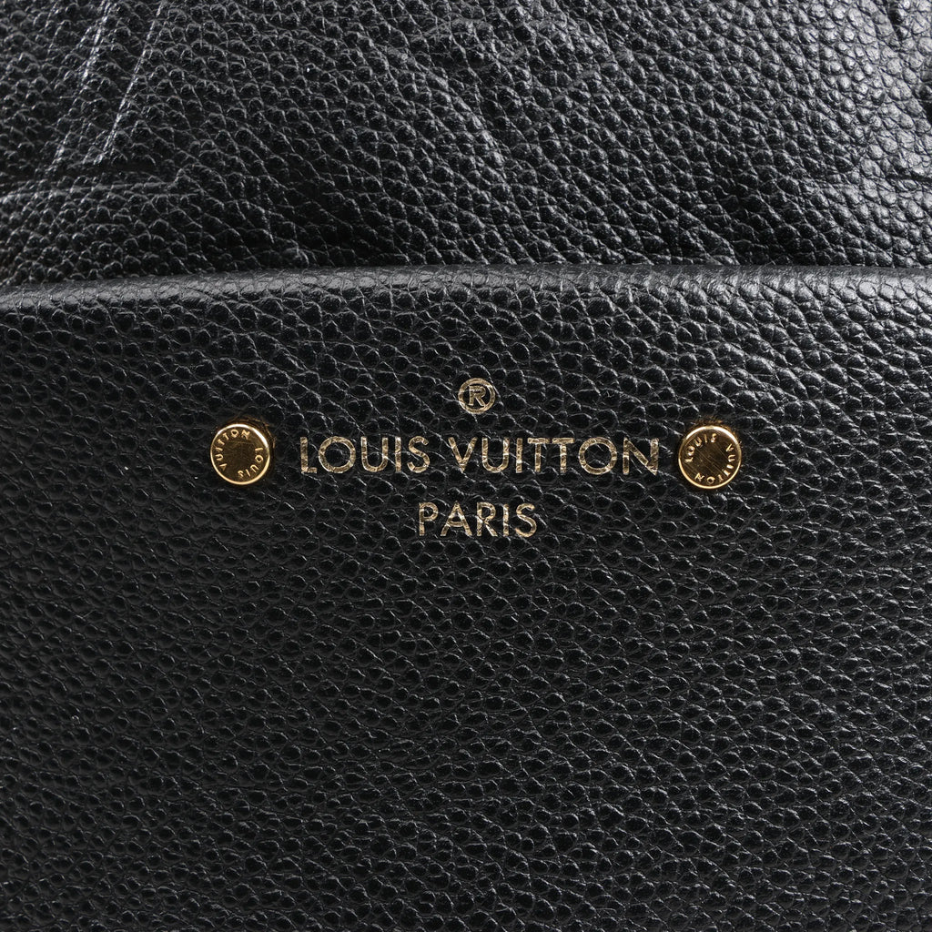 Louis Vuitton Monogram Empreinte Sorbonne Backpack in Black M44016