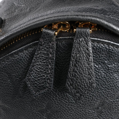 Louis Vuitton Monogram Empreinte Sorbonne Backpack in Black M44016