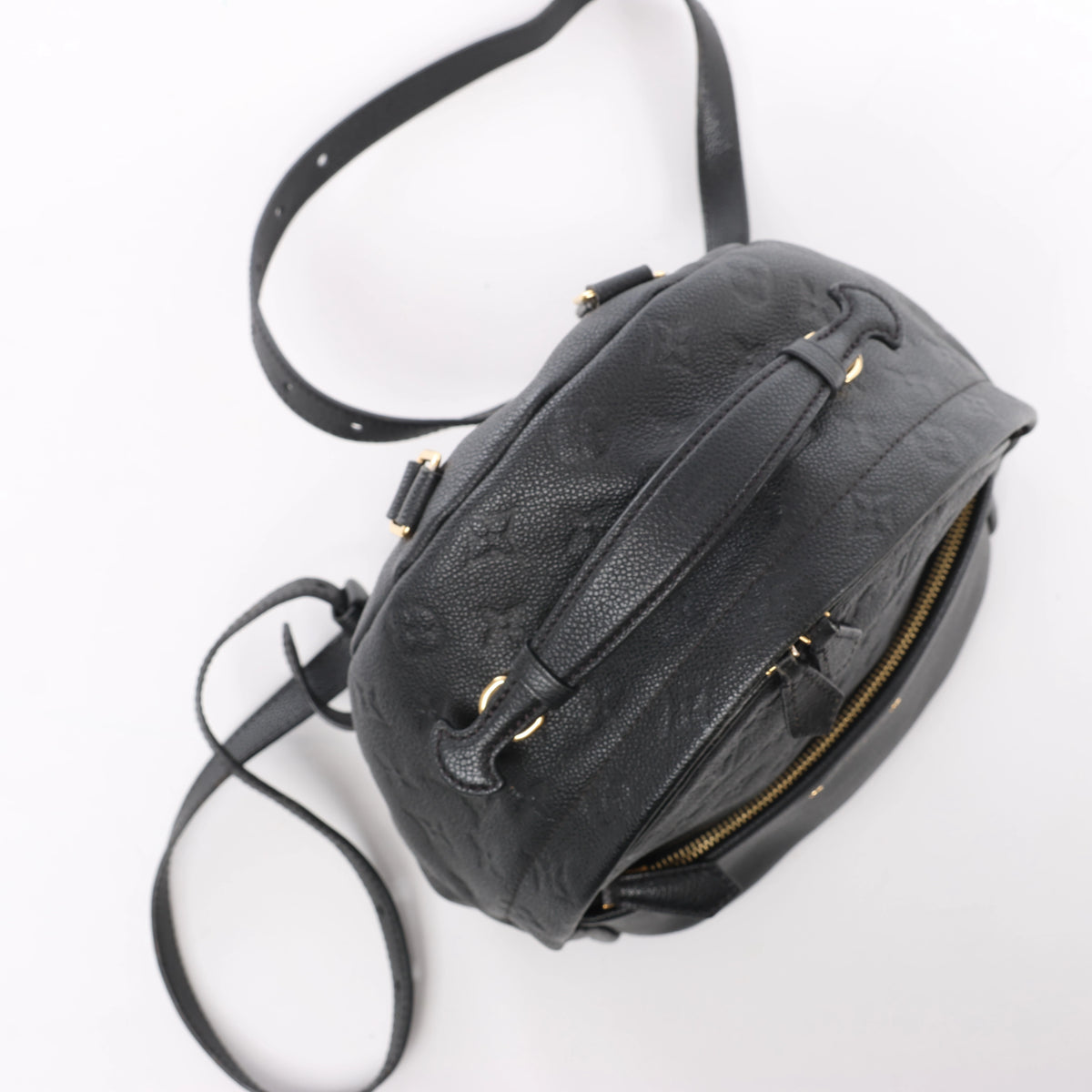 Mochila Louis Vuitton Monogram Empreinte Sorbonne en negro M44016