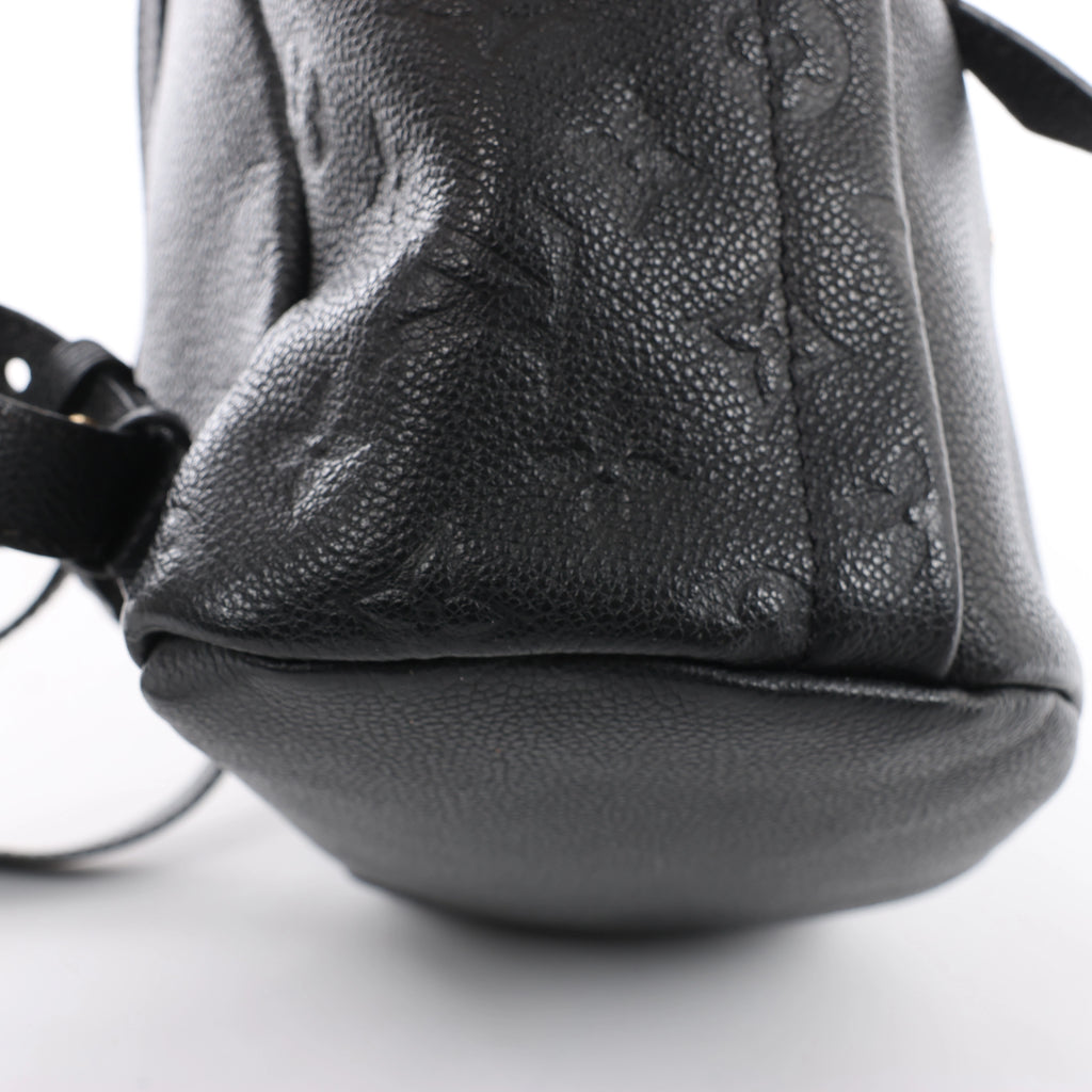 Mochila Louis Vuitton Monogram Empreinte Sorbonne en negro M44016