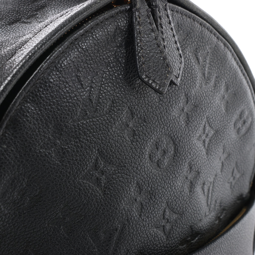 Mochila Louis Vuitton Monogram Empreinte Sorbonne en negro M44016